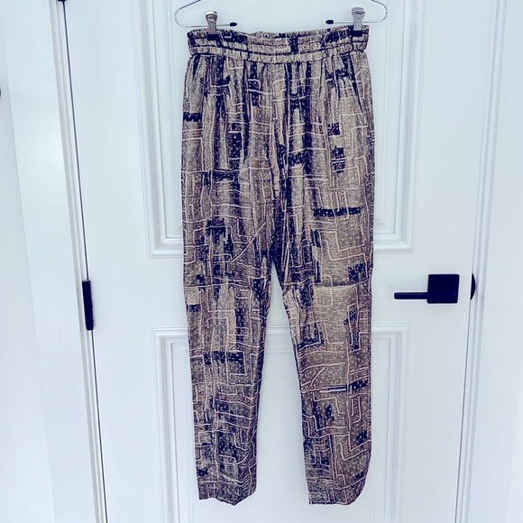 Isabel Marant x H&M Metallic Trousers size 4 - Picture 1 of 3